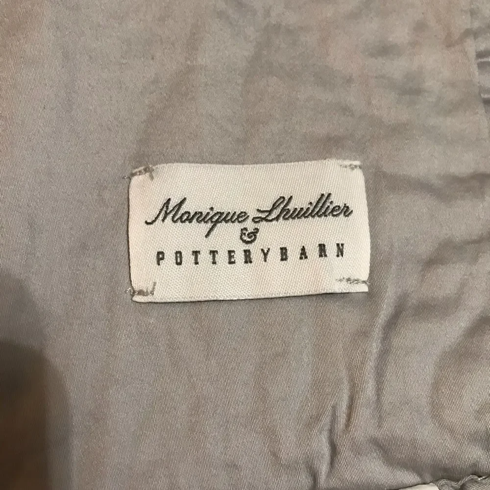 2 Pottery Barn Monique Lhuillier Shams